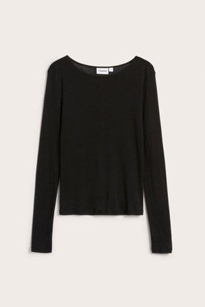 Kappahl | Langermet topp | Svart