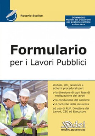 Formulario per i lavori pubblici Rosario Scalise