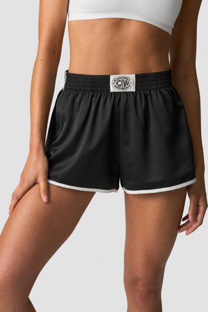 ICANIWILL - Boxing Shorts Black - Dame - ICIW