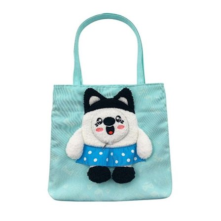 Cat Dog Carrier Bag Skuldertaske BLÅ