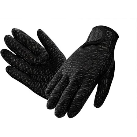 Voksne 1,5 mm neoprenhandsker til svømning og surfing (størrelse: M)