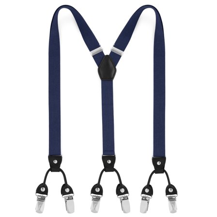 Slanke Mørkeblå Seler til mænd - Clip-on seler