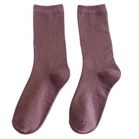 Farverige Strømper Tynde Bomuldsstrømper Bløde Åndbare Høj Elastiske Strømper Til Voksen Barn