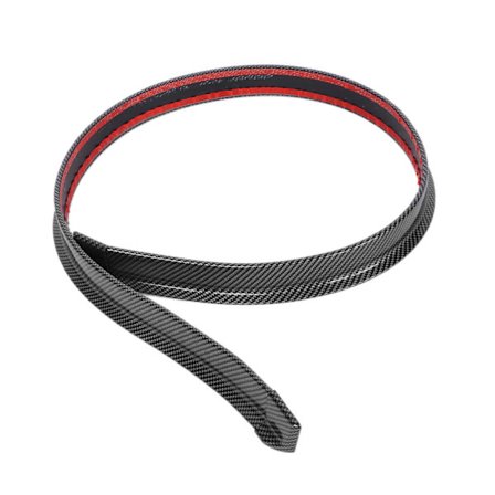 1,5 m Bakluke Spoilervinge Carbonfiber Farge Gummi Universal for Bil Lastebil