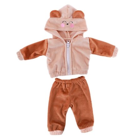 Nukke Vaatteet Hupparit Housut Set BEAR BEAR