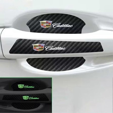 Självlysande Dörrhandtagsskydd Dekal Hög Elastisk Skåpdekal Passar Mitsubishi - WELLNGS 1 15