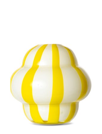 Vase Curlie Yellow Byon