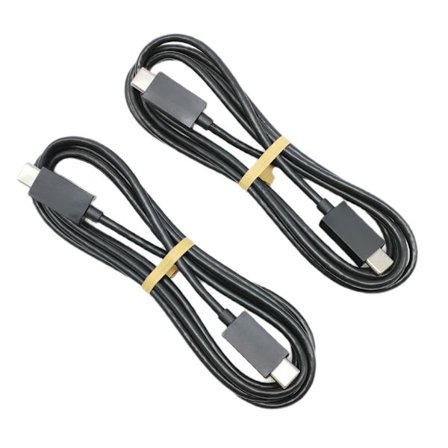 1 stk/2 stk bærbar ladekabel Type-C ladekabel datakabel