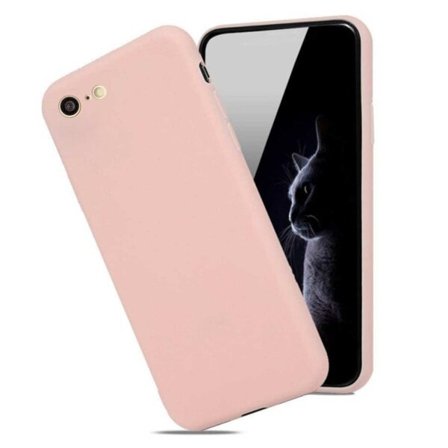 Tynn iPhone 6/7/8/Se Shell Mobile Shell 1mm TPU Pink