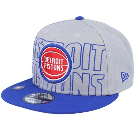 New Era - NBA Grigio snapback Cappellino - Detroit Pistons 2023 NBA Draft 9FIFTY Grey/Royal Snapback @ Hatstore