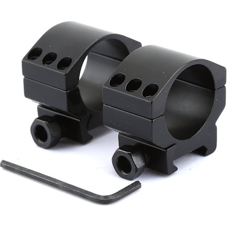 Scope Mount Ring Lav Profil Heavy Duty Rifle Scope Mount Rings Med 6 Bolter For Weaver Picatinny Skinne 230mm