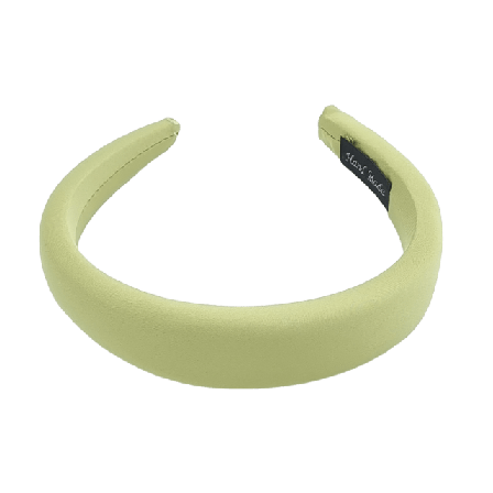 Complement Diadem Satin 3 Cm Hårband Dam Grön