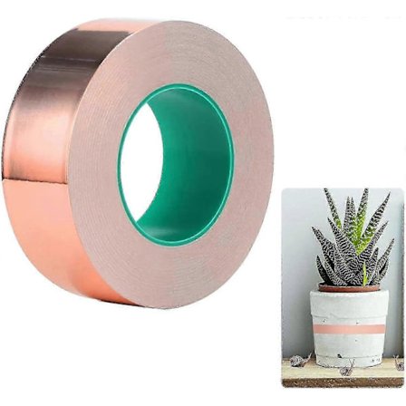 20m Kobberfolie Tape, Snegle- og Sneglemiddel Tape, 30mm Bred Tape, For Gitar EMI-skjerming, Lodding, Elektriske Reparasjoner(65% rabatt)_EP28