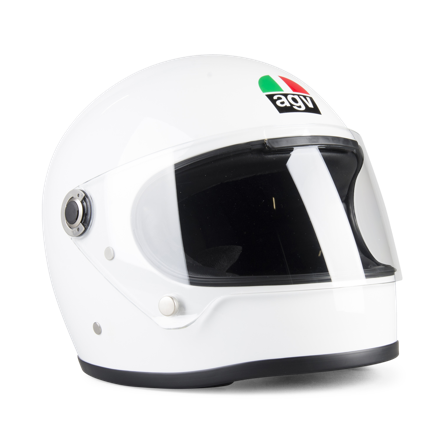 Helm AGV X3000 Solid Weiß S