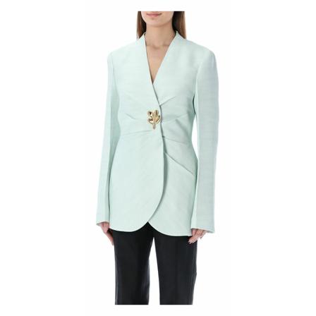 Jil Sander Jakke Pu190010Wu390000 Blå, Dame