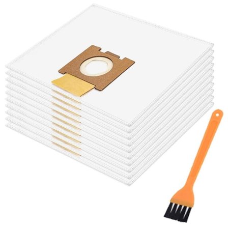 10 pölynimuripussia H81/H81 Pure Epa/Telios Extra -suureen kapasiteettiin, kudotut pölypussit