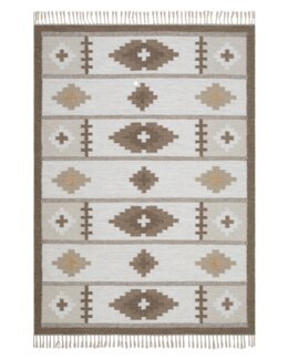 Ullmatta Röllakan Arvika Sand - 160x230 cm - KM Carpets