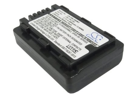 Batteri til kamera for Panasonic SDR-H85, SDR-T55, SDR-T50 osv.