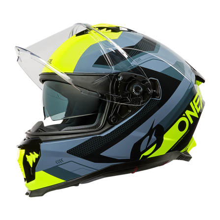 Casco Integral O'Neal Challenger Exo Negro/Gris/Amarillo S