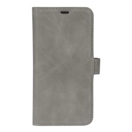 Essentials Iphone X/xs, Äkta Läder, Plånboksväska 3 Kort, Grå