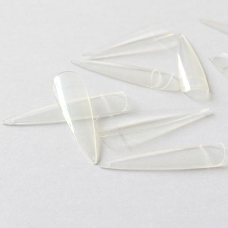 24 stk spikertips stilett ekstra lange tips falske negler neglespisser