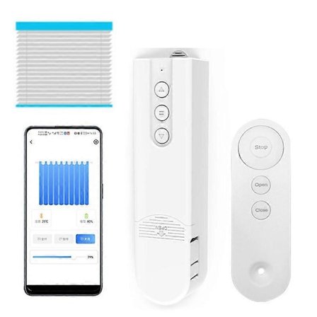 Tuya ZigBee Smart Persiennmotordrivare + Fjärrkontroll Automatisk Elektrisk Rullgardin Skuggor Lyftning