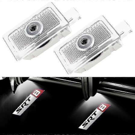 2 st Spökskugglampa för Chrysler 300, 200, 300c, Sebring, Gtc Crossfire & Srt8 Dörrlogolampa - Kvalitetssäkring