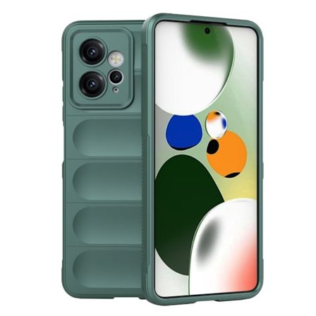 Mjukt greppformat Xiaomi Redmi Note 12 skal - Grön