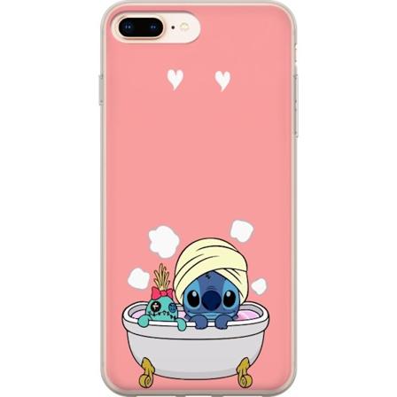 Apple iPhone 7 Plus Genomskinligt Skal Stitch bada
