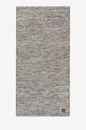 KM Home - Uldtæppe Torekov - Grå - Uldtæpper - 75X230 - Fra Homeroom