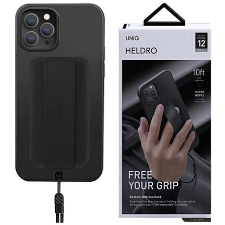 Uniq Heldro deksel til iPhone 12 Pro Max - svart
