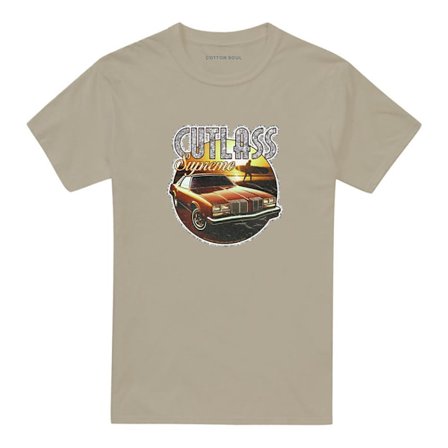 Oldsmobile Unisex Vuxen Supreme Stryk På T-shirt XXL Sand