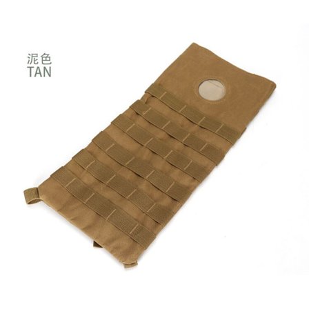 New Arrival 3L Taktisk vattenväska Militär vandring Camping Vattenförvaring Blåsa MOLLE Hydration Ryggsäck Påse Vattenpåse