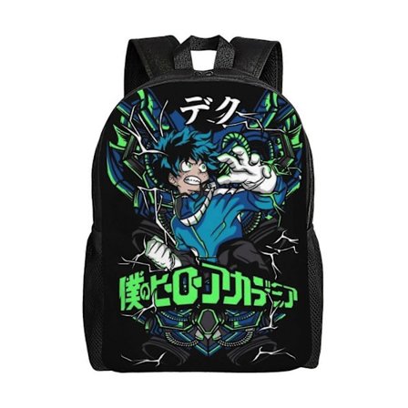 Ky1383 My Hero Academia Reppu Ala-asteen ja Yläasteen Oppilaille Suuri Tilavuus Olkalaukut Rento Päiväreppu Kannettavan Tietokoneen Laukut Pojille 