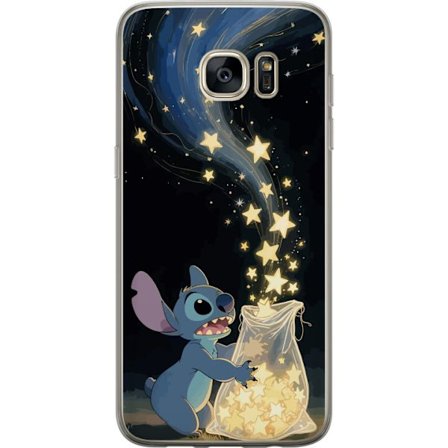 Kompatibelt Mobildeksel til Samsung Galaxy S7 edge Stitch Magiskt Motiv Disney Lilo