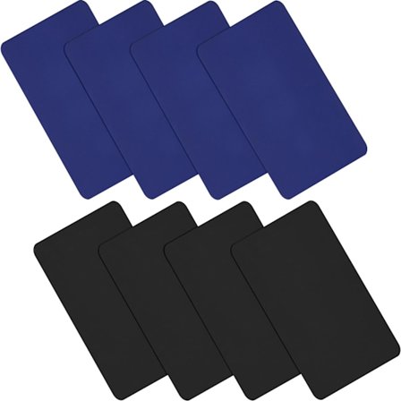 8 Nylon Reparationslapper, Selvklæbende Nylonlap Vandtæt Reparationslap, Klippbar Lap, Egnet til Jakker, Telte, Soveposer, Dunjakker