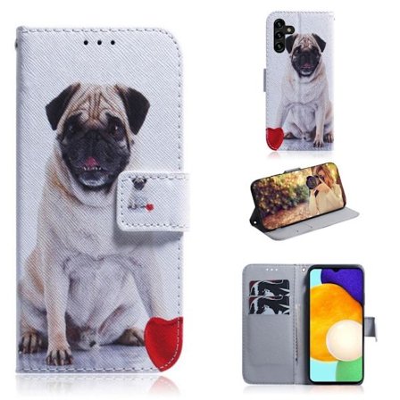 Lompakkokotelo Samsung Galaxy A14 - Mopsit