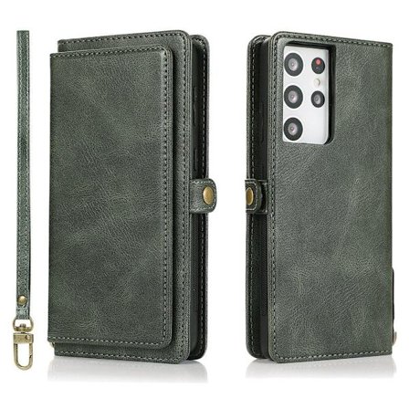 Samsung Galaxy S21 Ultra - Genomtänkt Praktiskt 2-1 Plånboksfodral
