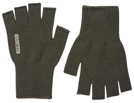 Sealskinz Thornham Merino Fingerless Glove Olive