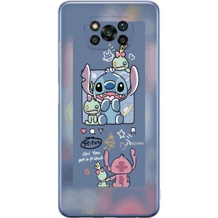 Xiaomi Poco X3 Pro Gennemsigtig cover Stitch Venner