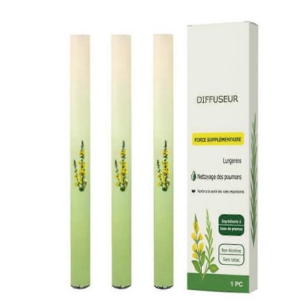 Bærbar urte-diffuser pen, lungerensning & energi boost, luftfrisker, urte-opfrisker, klar vejrtrækning