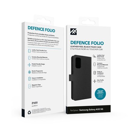 ZAGG / INVISIBLESHIELD iFrogz Defence - baksidedeksel for mobiltelefon