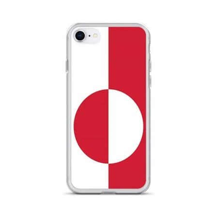 iPhone-fodral - Grönlands flagga - iPhone 6S Plus - Flexibelt - Flerfärgad - Vertikalt