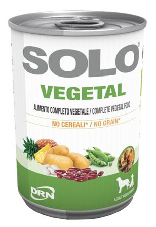 Drn Solo Vegetal Cibo Umido Con Verdure Cani Adulti Taglia