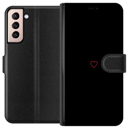 Kompatibelt Plånboksfodral till Samsung Samsung Galaxy S21 Hjärta