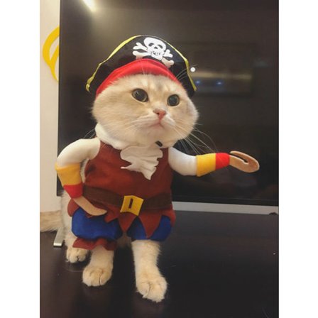 (M)Hundeutstyr Hundeklær Stående Piratklær Hundeklær