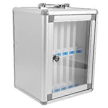 Mobiltelefon Skab Boks Telefon Låseboks Sikkerheds Telefonboks Robust Telefon Etui med Håndtag (27.8X21.3cm)