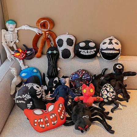 El Goblino Pehmolelu Doors Hotel Doors Seek Pehmolelu Nukke Kauhupeli Doors Hahmo Seek Sarjakuva Anime Täytetty Eläin Lelu_Laatulahja