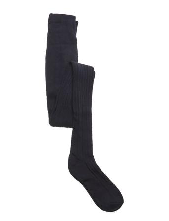 Tights Pointelle Socks & Tights Tights Marineblå MarMar Cph*Betinget Tilbud