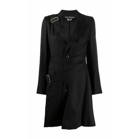 Junya Watanabe - Trenchcoats - Svart - Dam - Storlek: S, Dam, Storlek: S